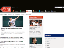 Tablet Screenshot of baseball.realgm.com